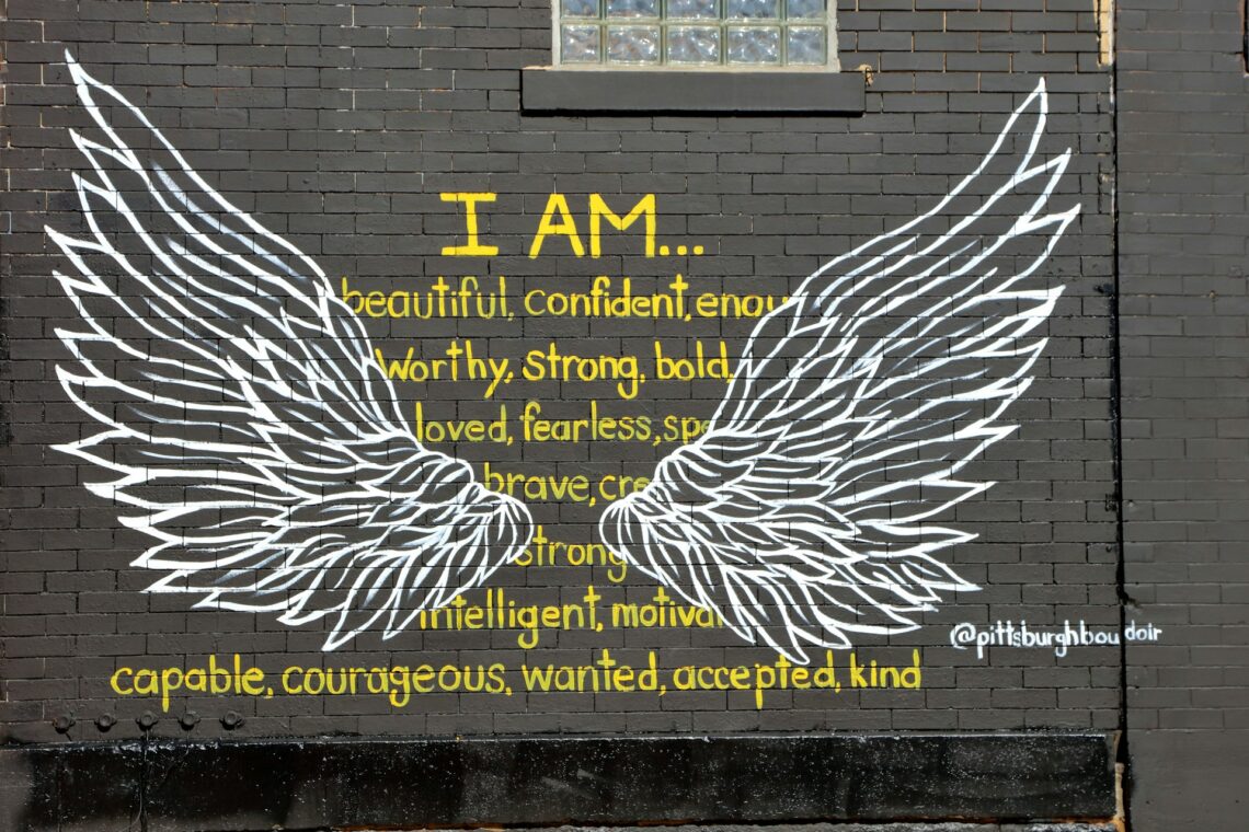 I AM ... Street Art of the wall
