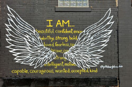 I AM ... Street Art of the wall